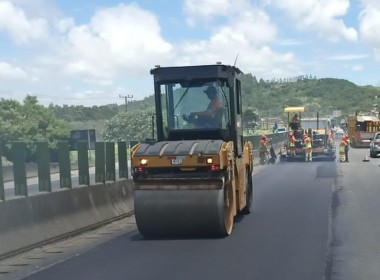 CCR ViaCosteira informa cronograma semanal de obras na BR-101 Sul/SC