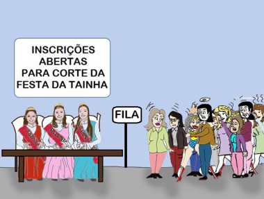 Escolha da corte  da Festa da Tainha