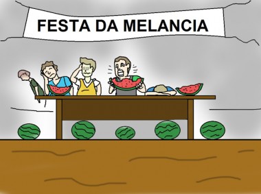 Fam&iacute;lia Estevam domina festa