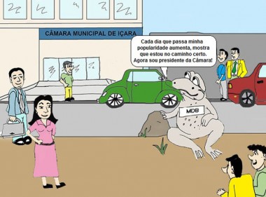 Sapinho &eacute; o presidente 