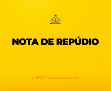Diretoria do Crici&uacute;ma E.C.emite nota de rep&uacute;dio contra a discrimina&ccedil;&atilde;o