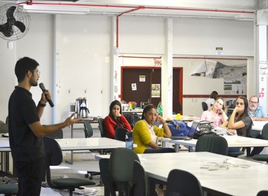 Curso de Arquitetura e Urbanismo recebe Guilherme Takeda 