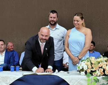Vereador Duca Zata (PL) assume interinamente o Executivo de I&ccedil;ara (SC)