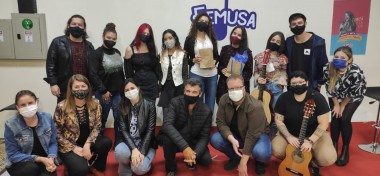 Show de talentos no Femusa 2020 re&uacute;ne cantores de escolas p&uacute;blicas e particulares