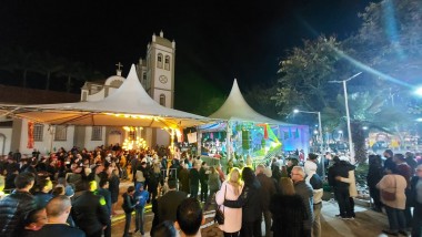 Abertura do Festival das Etnias em Içara teve um ótimo público
