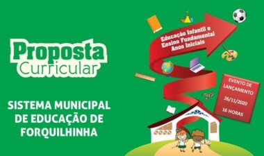 Secretaria de Educa&ccedil;&atilde;o de Forquilhinha far&aacute; live para atualizar Proposta Curricular