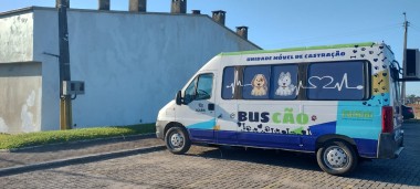 Equipe do BusC&atilde;o castra 25 animais no Bairro Demboski em I&ccedil;ara (SC)
