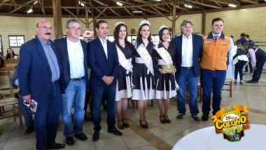  Autoridades recebem convite para 23&ordf; Festa do Colono de Turvo