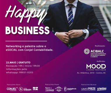 Happy Business Acibalc trará bate-papo sobre eSocial