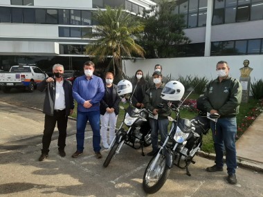 I&ccedil;ara adquire duas motos para trabalho no combate &agrave;s endemias