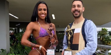 Lorhanne Souza conquista título no Iron Games na categoria bikini teen