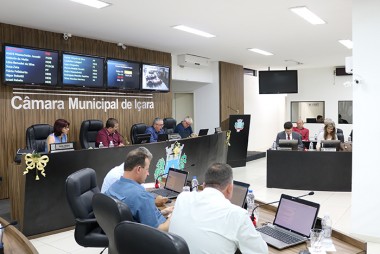 C&acirc;mara Municipal de I&ccedil;ara realizou &uacute;ltima sess&atilde;o ordin&aacute;ria de 2019