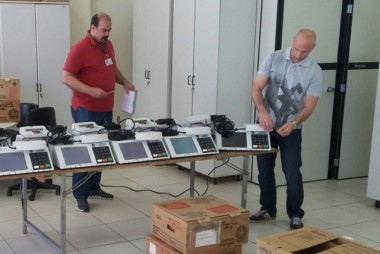 Urnas eletr&ocirc;nicas passam por auditoria em I&ccedil;ara