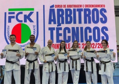 Karat&ecirc; de I&ccedil;ara (SC) inicia 2026 com profissionais credenciados para o Brasileiro