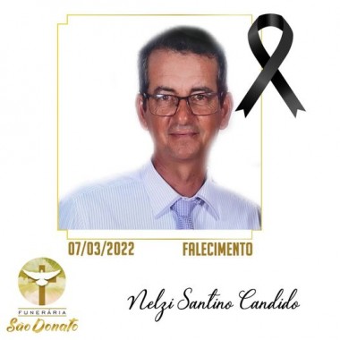 JI News e Funer&aacute;ria S&atilde;o Donato registram o falecimento de Nelzi Santino Candido