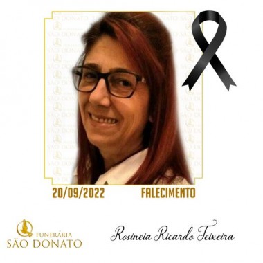 JI News e Funerária São Donato registram o falecimento de Rosinéia Ricardo Teixeira