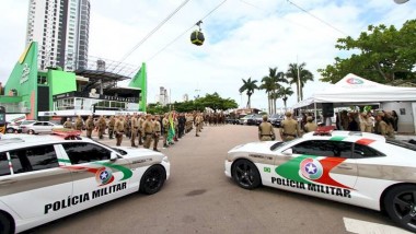 Efetivo policial &eacute; apresentado para a Opera&ccedil;&atilde;o Esta&ccedil;&atilde;o Ver&atilde;o 2024/2025