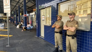 Polícia Militar sempre presente nas ruas de Araranguá