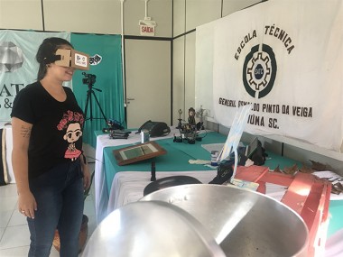 Acad&ecirc;micos contam hist&oacute;rias por meio de Realidade Virtual