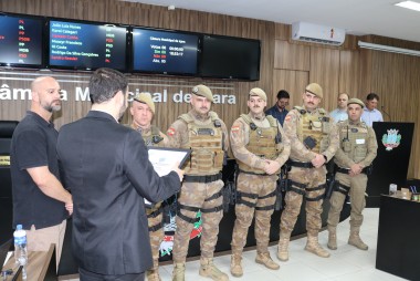 ROCAM de I&ccedil;ara (SC0 recebe mo&ccedil;&atilde;o do Poder Legislativo Municipal
