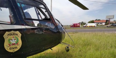 Acidente na BR-101 em Içara provoca morte de um homem de 62 anos