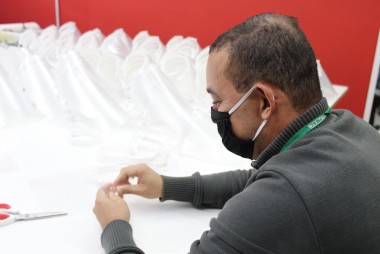 SENAI irá distribuir 8 mil máscaras ‘face shield’ em parceria com sindicato dos plásticos