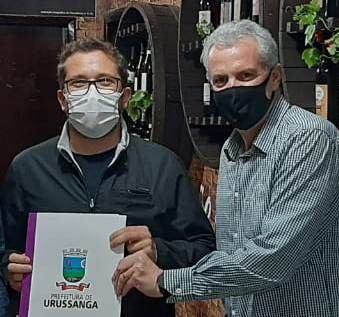 D&eacute;cio Silva assume interinamente o comando do Poder Executivo em Urussanga