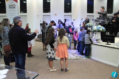 Culto da tem&aacute;tica trimestral foi realizado no templo sede