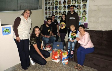 Estudantes da Faculdade Satc somam esporte, educa&ccedil;&atilde;o e solidariedade