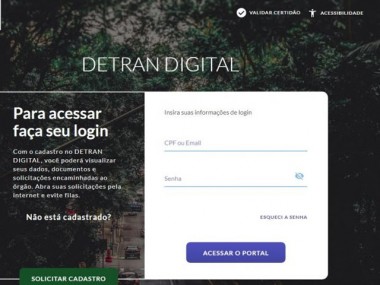 Motoristas podem pedir certid&atilde;o de registro da CNH no Detran Digital em SC