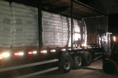 Força-tarefa recupera 25 toneladas de polietileno roubadas
