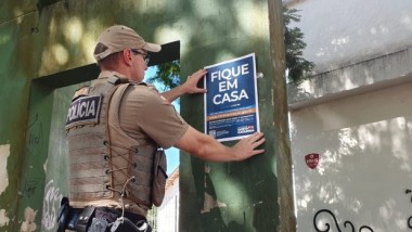 PMSC usa tecnologia que mostra percentual da popula&ccedil;&atilde;o em isolamento 