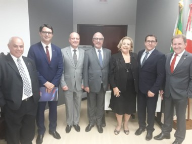 Bancada do Sul leva pleitos ao Tribunal de Justi&ccedil;a de SC