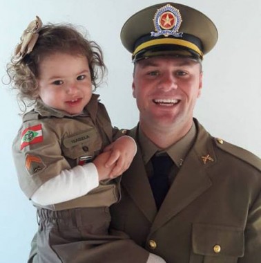 Parab&eacute;ns Sargento Jochem pelo Dia dos Pais