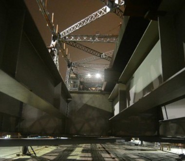 Realizada penúltima etapa de transferência de carga da Ponte Hercílio Luz