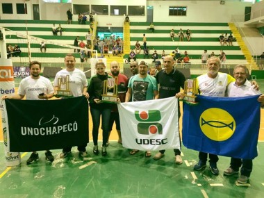 Atletas da Udesc conquistam hexacampeonato nos JUCs