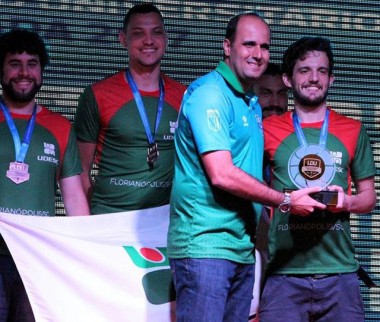 Basquete masculino da Udesc est&aacute; entre as tr&ecirc;s melhores do Pa&iacute;s