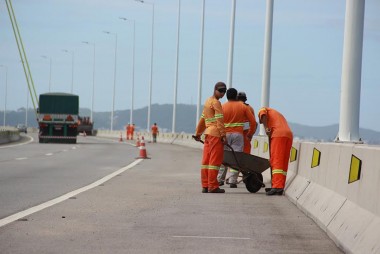 DNIT/SC far&aacute; trabalhos sobre ponte Anita Garibaldi nesta sexta
