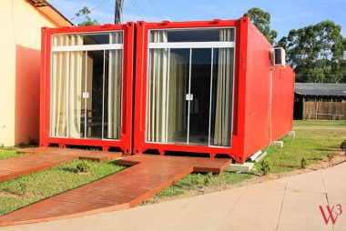 Hotel container &eacute; a mais nova aposta do Caver&aacute;