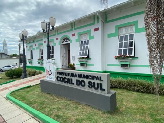 Administração de Cocal do Sul (SC) lança edital de concurso público